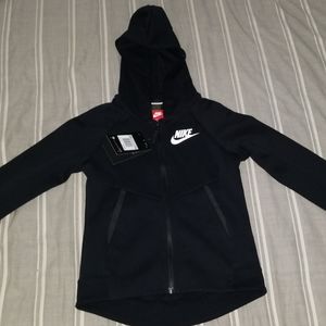 NIKE SPORTSWEAR TECH FLEECE HOODIE KIDS GIRLS
